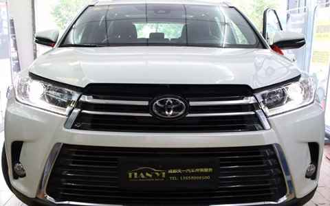 漢蘭達(dá)車大燈改裝