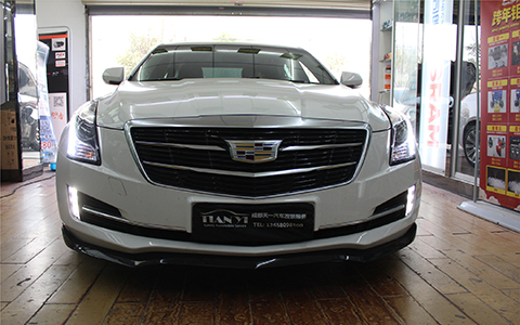 成都天一車燈凱迪拉克ATS車燈改裝升級