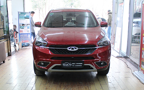 奇瑞瑞虎7車燈改裝升級(jí)