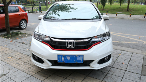 成都天一車燈飛度車燈改裝LED雙光透鏡