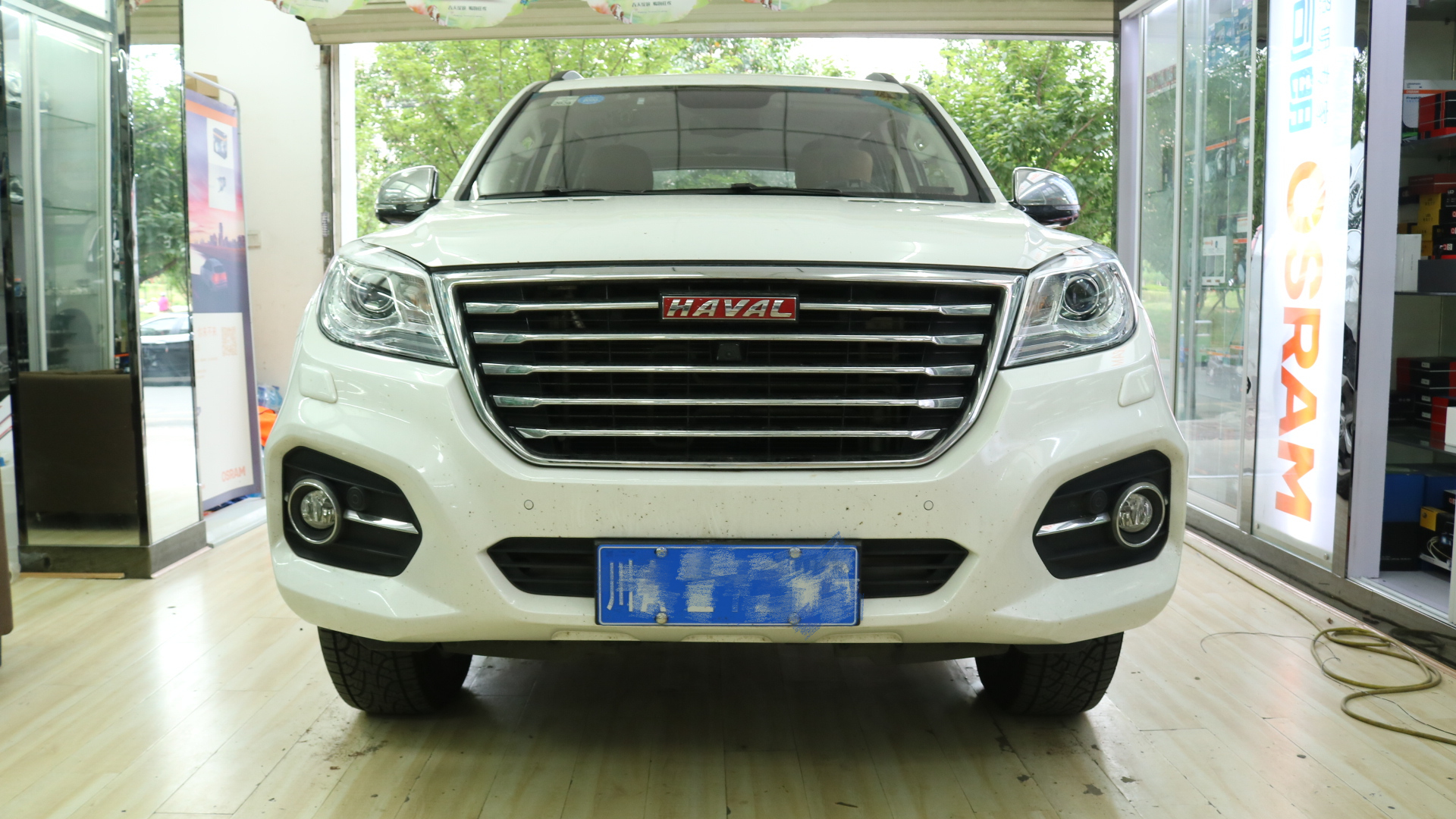 成都天一車燈 哈弗H9大燈改裝