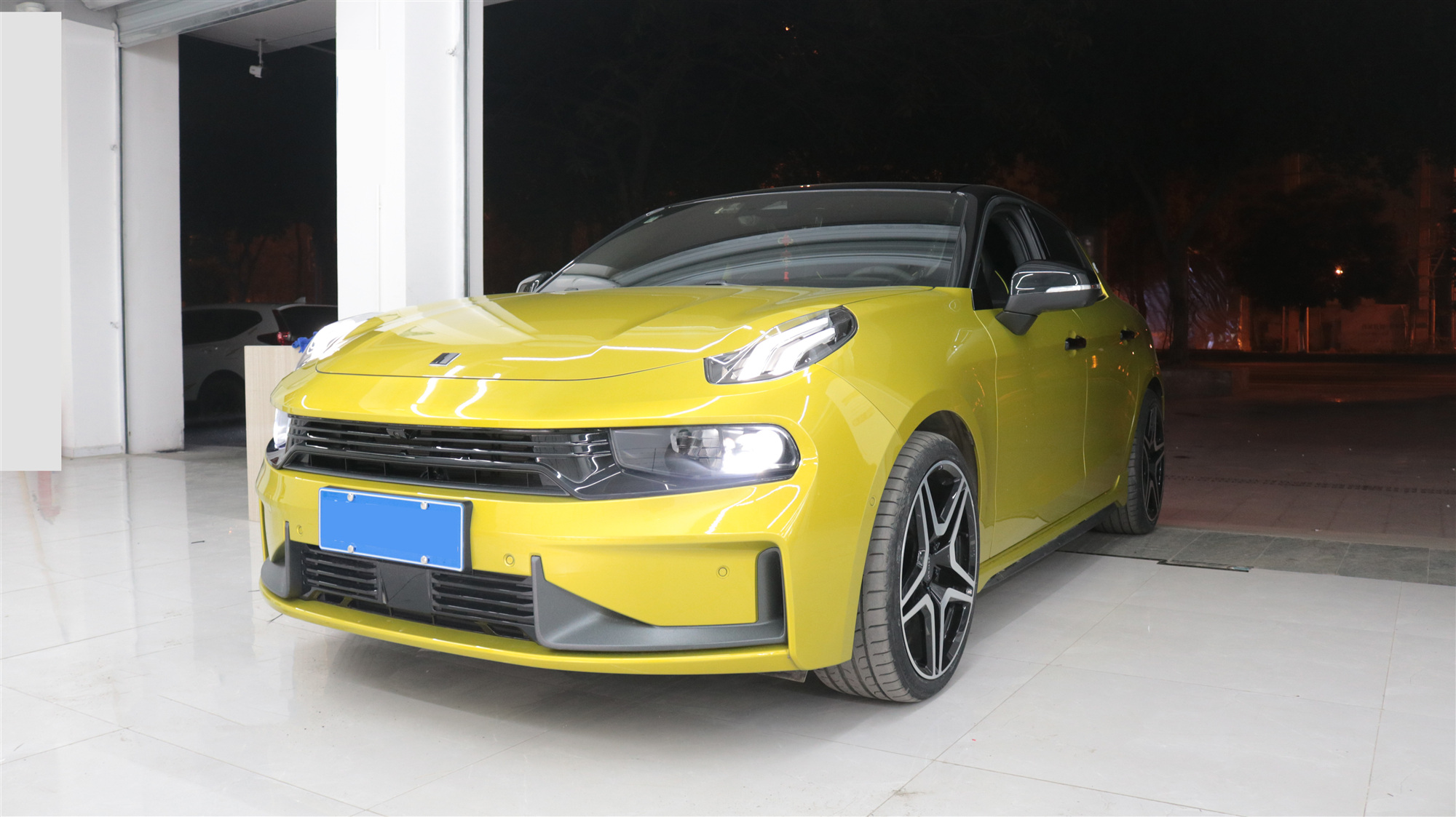 成都天一車燈改裝領克03+大燈